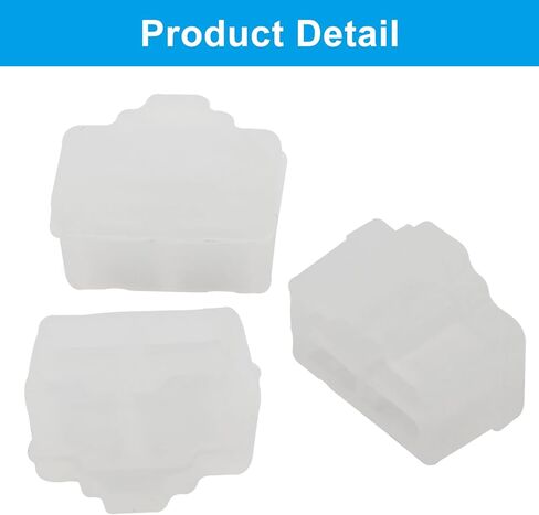 50Pcs Ethernet Dust Cover, RJ45 Anti-Dust Silicone Plugs Protector Stopper Cap - Securely Block and Shield Female Ports for Switches, Routers, and Media Converters(Clear) in Kuwait