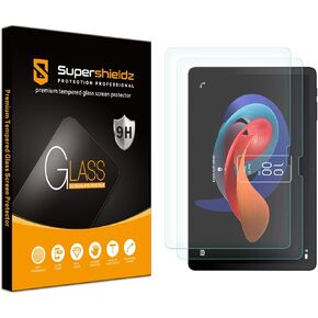 Supershieldz (2 Pack) Designed for TCL Tab 10 Gen 2 (10.4 inch) Screen Protector, (Tempered Glass) Anti Scratch, Bubble Free