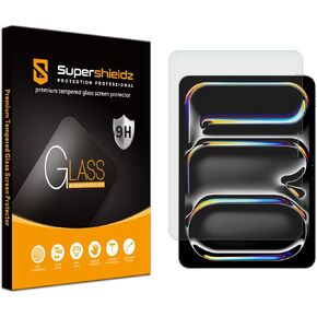 Supershieldz Anti Glare (Matte) Tempered Glass Screen Protector Designed for iPad Pro 11 inch (M4, 2024 Release) Anti Fingerprint, Anti Scratch, Bubble Free