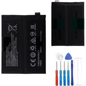 Replacement Battery BLP801 Compatible with OnePlus 8T KB2000 with Repair Tool Kit
