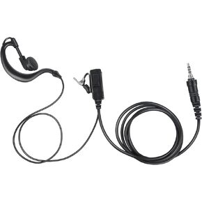 3.5mm Threaded Ear Piece Ptt Mic Earpiece Two Way Radio G Shape Headset for Yaesu Standard Horizon VX-6R VX-7R vx6r HX890 VX 6R 7R VX-180 Walkie Talkie