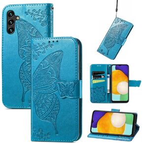 حافظة محفظة لهاتف Samsung Galaxy A13 5G حافظة محفظة 【RFID Blocking】، حافظة هاتف قابلة للطي متوافقة مع حافظة محفظة Samsung A13 5G، حافظة هاتف لهاتف Galaxy A13 5G مع مسند حزام المعصم in Kuwait