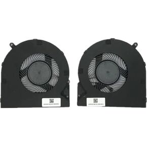 New Compatible CPU and GPU Cooling Fan for Razer RZ09-0238 RZ09-02385E92 RZ09-02386E91 RZ09-02386E52-R3U1 R3B1 RZ09-0288 RZ09-0301 Series DFS2004051POT FKRD DFS561405PLOT FKRF Fan