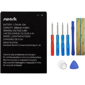 Battery Compatible with ZTE N986 N9835 V975 U988S Q801U MF64 Z64 Z826 Li3823T43P3h735350 with Tools