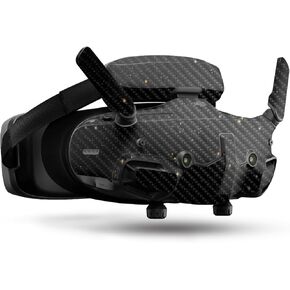 Carbon Fiber Drone Skin Compatible with DJI Goggles 3 - Deep Space - Premium 3M Vinyl Protective Wrap Decal Cover - Easy to Apply | Crafted in The USA by MightySkins