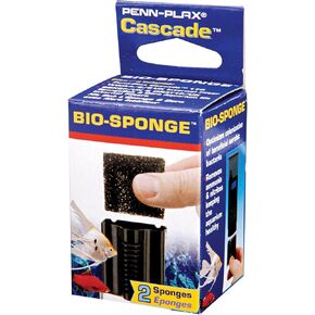Penn-Plax Cascade 600 Filter Replacement Bio-Sponge (1 Sponge) – Provides Physical and Biological Filtration for Freshwater and Saltwater Aquariums