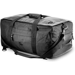 Skunk Hybrid Backpack/Duffle Black - Smell Proof - Water Resistant US PATENT NUMBER D819327