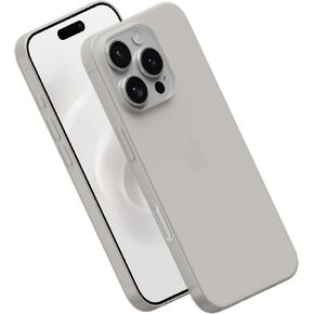 PEEL Original Super Thin Case Compatible with iPhone 16 Pro (Transparent Clear) - Sleek Minimalist Design, Branding Free, Ultra Slim - Protects & Showcases Your Device