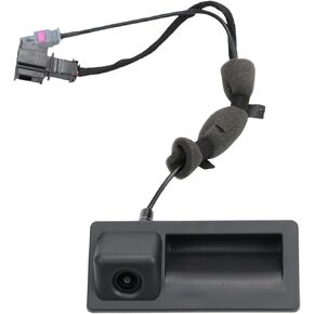 Tailgater Handle with Backup Camera Compatible with A4 S4 2009-2016, A5 S5 2008-2017, A6 S6 2012-2015, A7 S7 2012-2018, Q3 2015-2018, Q5 SQ5 2009-2017 5N0827566AA 5N0827566C