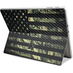 Carbon Fiber Tablet Skin Compatible with Microsoft Surface Pro 11 (2024) - Modern Hex - Premium 3M Vinyl Protective Wrap Decal Cover - Easy to Apply | Crafted in The USA by MightySkins