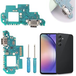 USB Charging Connector for Samsung Galaxy A54 5G Charging Port Flex Cable Replacement for Galaxy A54 5G A546U Dock Board Flex Cable Connector with Tools