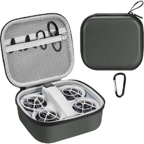 FPVtosky Carrying Case for DJI NEO, Porable Travel Storage Bag for DJI NEO Drone Aceessories (for DJI NEO, Light Grey)