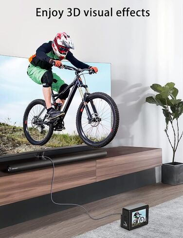محول كابل Micro HDMI إلى HDMI ذكر 4K، سلك مجدول من النايلون 4K@60 هرتز HDR متوافق مع GoPro Hero، Canon/Nikon/Sony Zfc، الكاميرا، Raspberry Pi 4، بطاقة التقاط الفيديو، رمادي (3FT/1M) (1M) in Kuwait