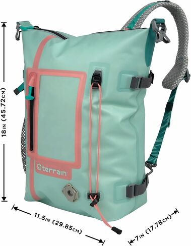 Allen Company Hiking Backpack, Coastal Sand and Ultramarine Teal, 37 Liters in Kuwait