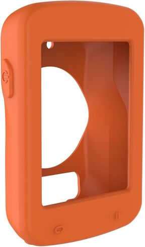 MOTONG Silicone Protective Case Cover Shell for Garmin Edge 820(Silicone Orange) in Saudi Arabia
