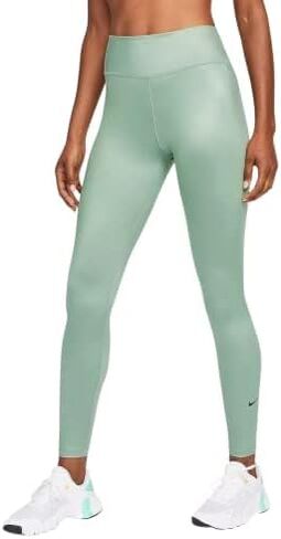 بنطال نايك وان Dri-Fit Shine الضيق للتدريب متوسط ​​الارتفاع للنساء in Kuwait