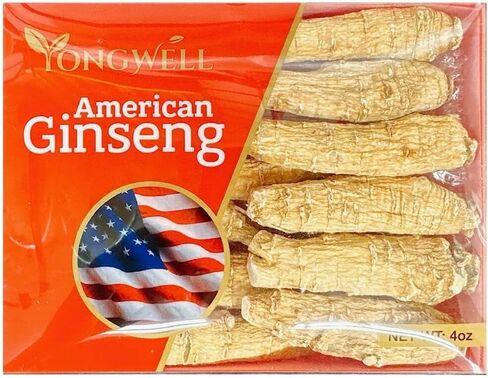 Hand Selected A Grade American Ginseng Root Large Short (4 Oz. Box) in Saudi Arabia