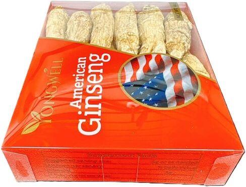 Hand Selected A Grade American Ginseng Root Large Short (4 Oz. Box) in Saudi Arabia