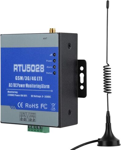 RTU5028 GSM Power Voltage Status Monitoring Alarm, Connection Remote Controling, Power Failure/Recover Alert 100-240V(US) in Saudi Arabia