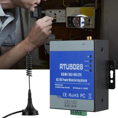 RTU5028 GSM Power Voltage Status Monitoring Alarm, Connection Remote Controling, Power Failure/Recover Alert 100-240V(US) in Saudi Arabia