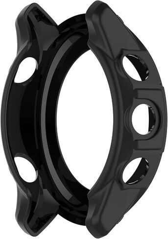 3Pack Silicone Cases Compatible with Garmin Forerunner 955/955 Solar Watch Case Cover Protector Protective Case for Forerunner 955 Solar (Black+Black+Black) in Saudi Arabia