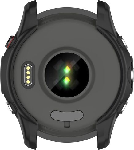 3 عبوات من حافظات السيليكون المتوافقة مع Garmin Forerunner 955/955 Solar Watch Case Cover Protector لـ Forerunner 955 Solar (أسود + أسود + أسود) in Saudi Arabia