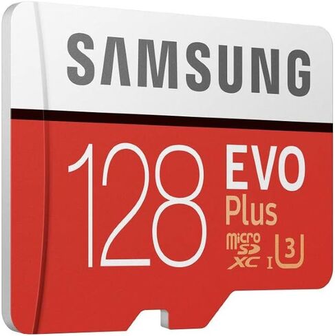 Samsung Evo Plus Class 10 UHS-I microSDXC U3 with Adapter (128GB MB-MC128GA/APC) in Saudi Arabia