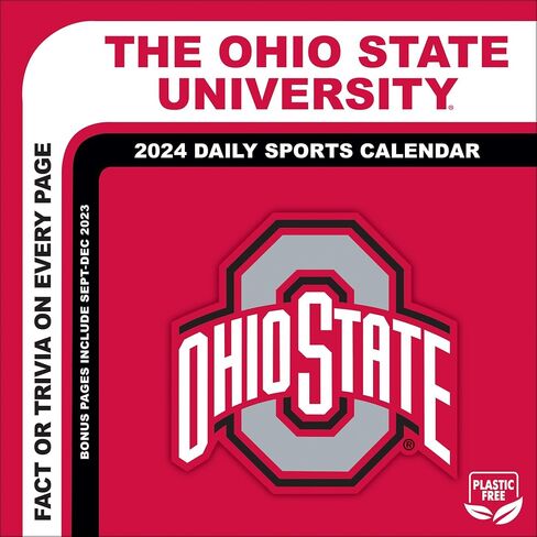TURNER SPORTS Ohio State Buckeyes 2024 Box Calendar (24998053017) in Saudi Arabia