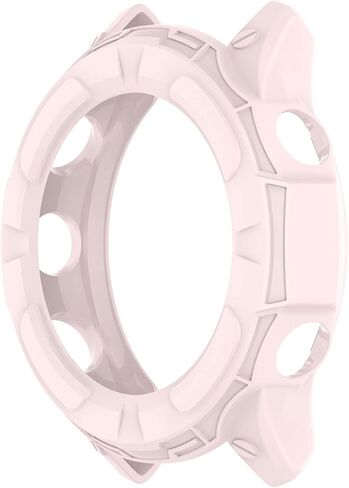 3 عبوات من حافظات السيليكون المتوافقة مع Garmin Forerunner 955/955 Solar Watch Case Cover Protector لـ Forerunner 955 Solar (أسود + أسود + أسود) in Saudi Arabia
