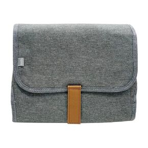 Baby Changing Mat- Wipeable, Portable Changing Pad, Travel Changing Mat for Baby or Small Toddler, Sleek Design. (Gray)