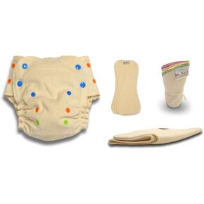 حفاضات بيبي كيكس 4 قطع عضوية، مقاس واحد in Kuwait