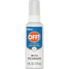 OFF! Defense Insect Repellent Spritz with Picaridin, Bug Spray with Long Lasting Protection from Mosquitoes, 4 oz