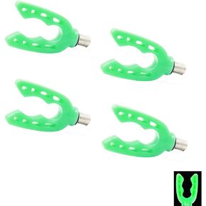 4 قطعة صيد سمك الشبوط رود الراحة مضيئة هلام السيليكا قضيب بعقب مساند القابض ث/الموضوع M3/8 يناسب جميع قضيب قرنة حامل الكارب الخشنة ملحقات صيد سمك in Kuwait