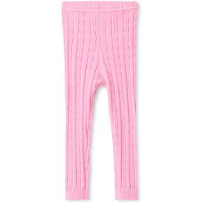 Hatley Baby Girls' Cable Knit Leggings