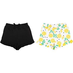 Lamaze Organic Baby Baby Girls' 100% Cotton Ruffle Hem Shorts