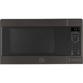 فرن ميكروويف GE JES1657BMTS، ستانلس ستيل أسود، 13.625 بوصة in Saudi Arabia