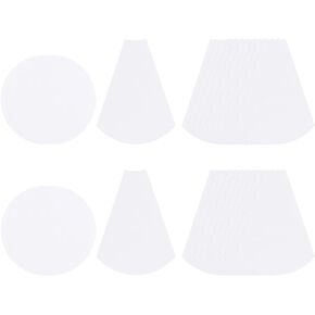 44pcs English Paper Piecing Medium Flower Shapes Paper Quilting Templates Patchwork English Paper Piecing Supplies for Quilting Sewing DIY Craft