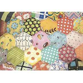 Jen Kingwell Designs Postcard Project #6 1" Hexagon Template and Instructions