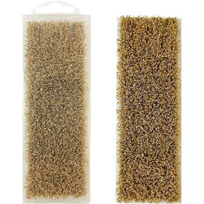 Woohome 2 Boxes Static Rice Field Grass Model Rice Field Scene Railway Artificial Grass for DIY Model Railroad Scenery