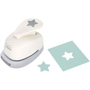 Bira Craft 5/8 inch Star Shape, Christmas Punch, Lever Action Craft Punch for Paper Crafting Scrapbooking