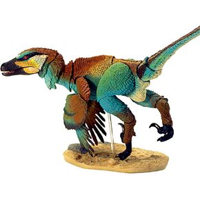 Creative Beast Studio Beasts of The Mesozoic: Linheraptor Exquisitus 2nd Release - 1/6th Scale Dinosaur Action Figure - 12" Articulated Collectible Miniature, Hand-Painted