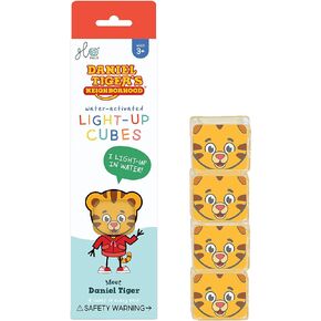 Glo Pals x Daniel Tiger's Neighborhood Water-Activated Light-Up Cubes for Sensory Play