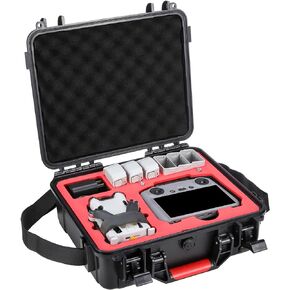 Mini 4 Pro Hard Case, Waterproof Storage Bag, Travel Carrying Case for DJI Mini 4 Pro Fly More Combo with DJI RC 2 Controller Drone Accessories in Kuwait