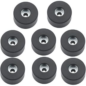 （8PCS）192310GS Air Compressor Rubber Feet Foot Mount Compatible for Coleman Powermate Sanborn 094-0026 E106661, Many Compressors, Generators, Pressure Washers Anti Vibration Foot Pad