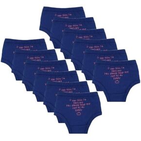 BUMZ WRAP Little Girls Boys 12-Pack Toddler Training Underwear/Diaper Covers