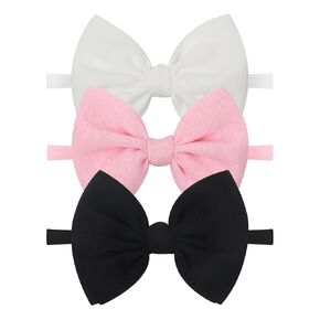 Baby Girl Bows Halloween Hair Bow Skull Headbands Ghost Pumpkin Headbands for Toddler Girls Bat Bows Purple 4 PCS
