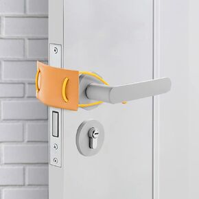 Door Silencer Closer Cushion for Baby,Door Slam Preventer with Telescopic Strap for Nursery,Light Sleepers,Baby Safety,1 Pieces, W 3.5 x L 2 inches
