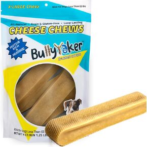 Cheese Chews: Himalayan Yak Cheese Dog Chews- Natural, Healthy & Long Lasting Dog Treats - Grain, Gluten & Lactose-Free Rawhide Alternatives, Extra Small 4 Pack, 4 Oz