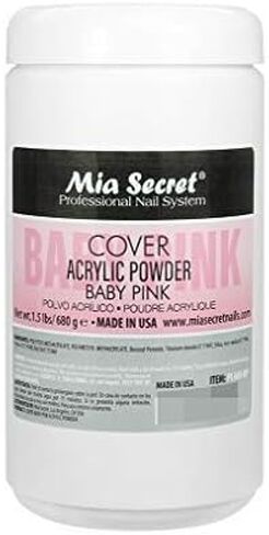 Mia Secret Acrylic Powder Cover Baby Pink 1.5 lbs in Kuwait