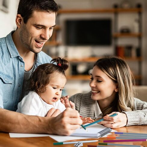 200 Pack Drawing Kit Includes Drawing Pad & Multimedia Pad with Video Course & How-to Guide | Art Supplies for Adults, Teens, Kids | Sketching Kit with Graphite, Charcoal, Watercolor Pencils in Kuwait